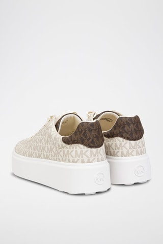 $Baskets plateformes - Ecru