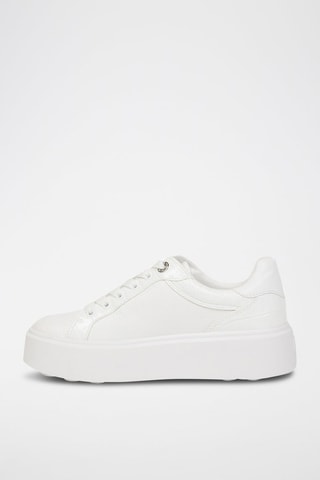 $Baskets plateformes - Blanc