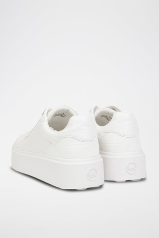 $Baskets plateformes - Blanc