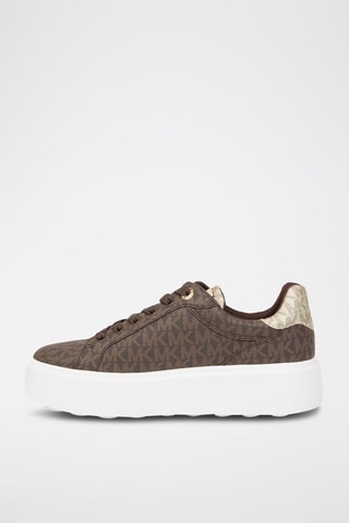 $Baskets plateformes - Marron