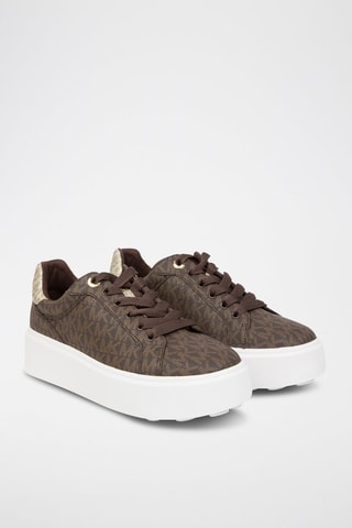 $Baskets plateformes - Marron