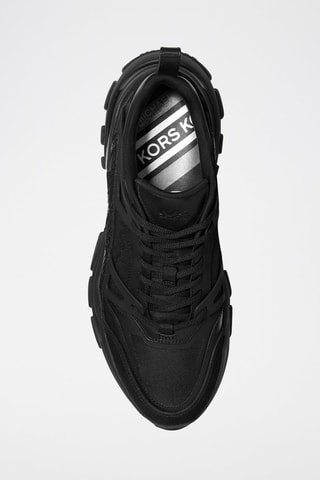 $Baskets en cuir - Noir