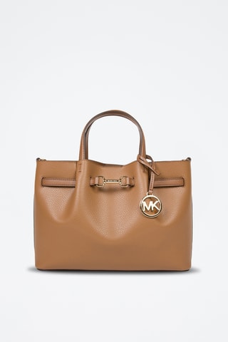 $Sac à main en cuir Carson - Camel