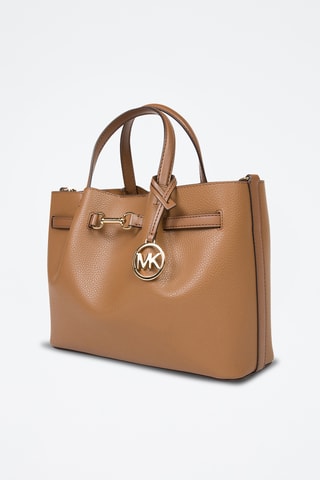 $Sac à main en cuir Carson - Camel