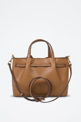 $Sac à main en cuir Carson - Camel