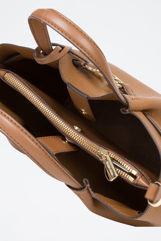 $Sac à main en cuir Carson - Camel