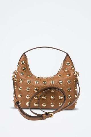 $Sac porté épaule en cuir Ember - Marron