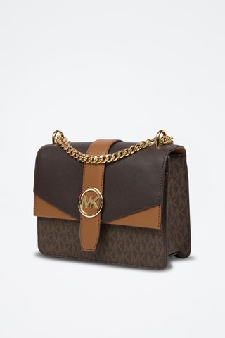 $Sac bandoulière Greenwich - Marron