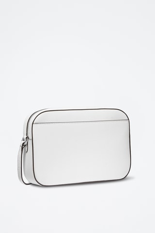 $Sac bandoulière en cuir Jet Set - Blanc