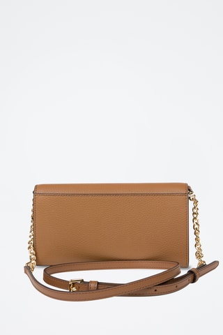 $Sac bandoulière en cuir Carson - Camel