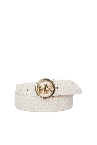 $Ceinture en cuir - Blanc
