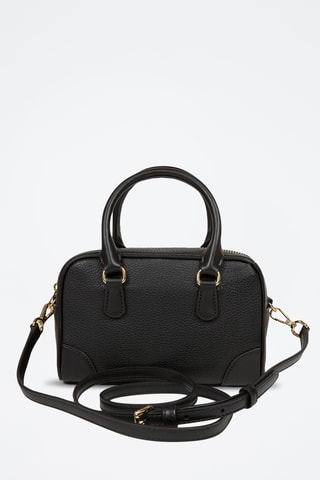 $Sac à main en cuir - Noir