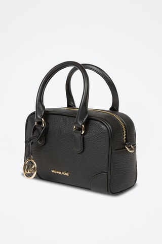 $Sac à main en cuir - Noir