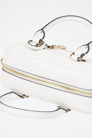 $Sac à main en cuir - Blanc