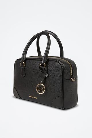 $Sac à main en cuir - Noir