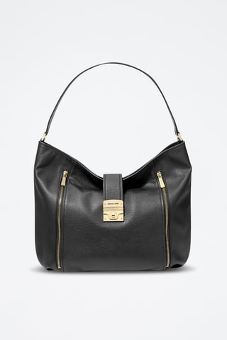 $Cabas en cuir - Noir