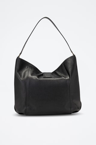 $Cabas en cuir - Noir