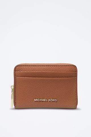 $Porte-cartes en cuir - Marron