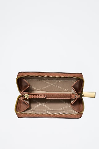 $Porte-cartes en cuir - Marron