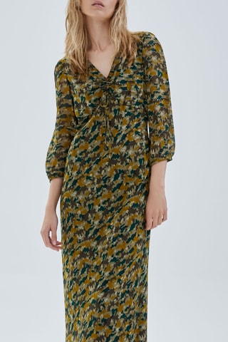 $Robe midi - Vert - IKKS