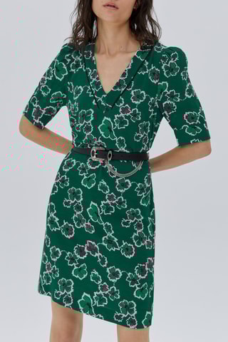 $Robe droite - Vert - IKKS
