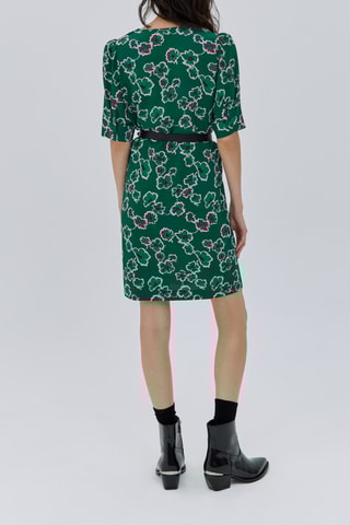 $Robe droite - Vert - IKKS