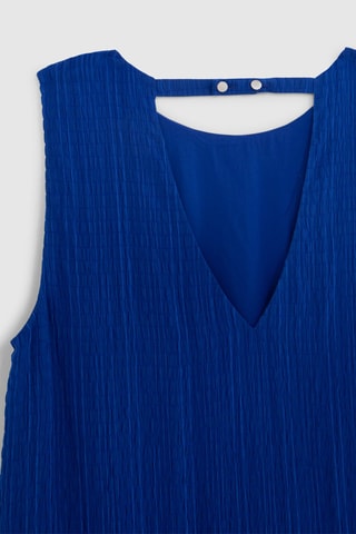 $Robe longue - Bleu - IKKS