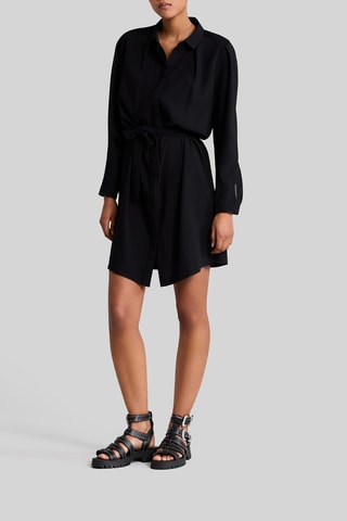 $Robe chemise - Noir - IKKS