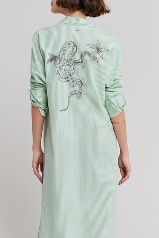 $Robe chemise - Vert - IKKS