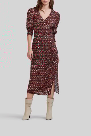 $Robe midi - Noir - IKKS