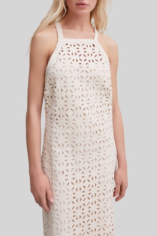 $Robe midi - Ecru - IKKS