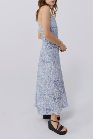 $Robe longue 
Bleu - IKKS