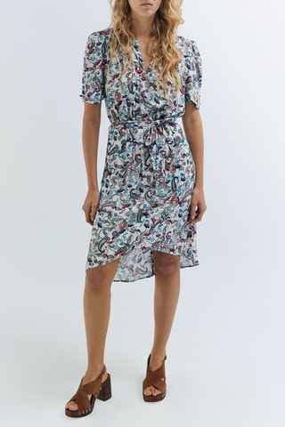 $Robe midi - 
Blanc - IKKS