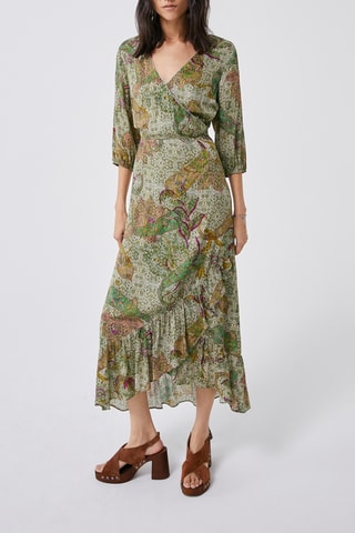 $Robe longue - 
Vert - IKKS