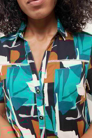 $Robe chemise - Vert - One Step