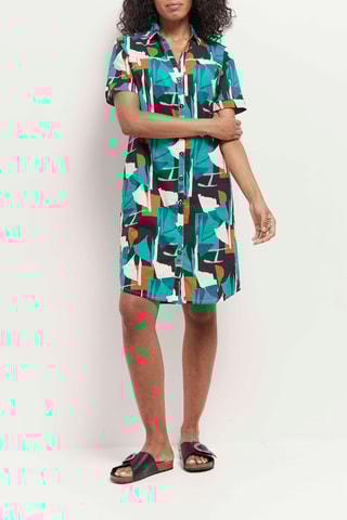 $Robe chemise - Vert - One Step