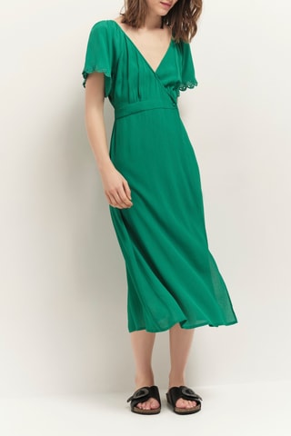 $Robe portefeuille - Vert - One Step