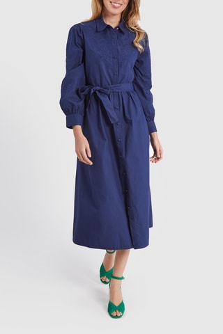 $Robe chemise - Indigo - I.Code