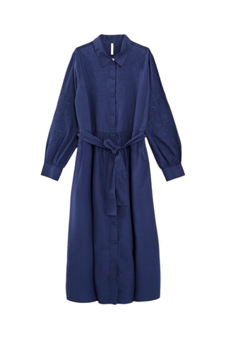 $Robe chemise - Indigo - I.Code