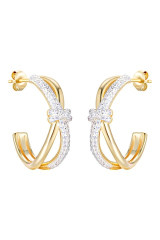 $Boucles d'oreilles - Argenté et doré