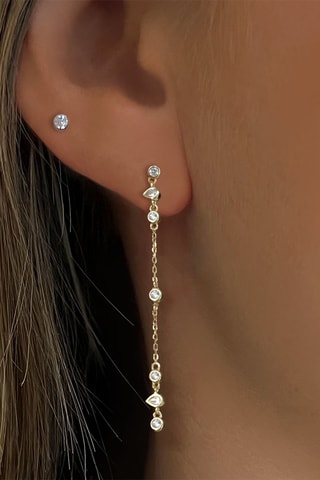 $Boucles d'oreilles - Doré