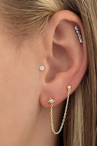 $Boucles d'oreilles - Zircons