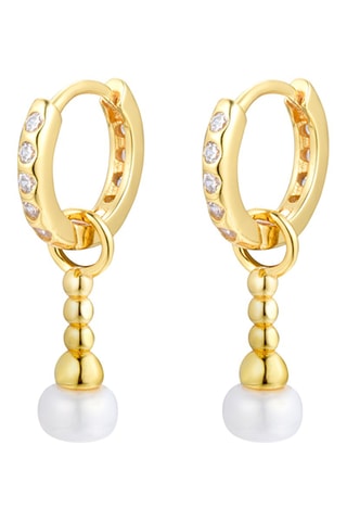 $Boucles d'oreilles - Doré