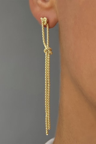 $Boucles d'oreilles - Doré