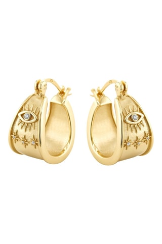 $Boucles d'oreilles - Doré