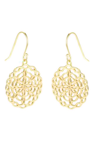 $Boucles d'oreilles - Doré
