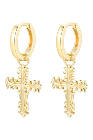 $Boucles d'oreilles - Doré