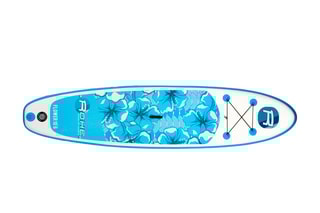 $Stand Up Paddle avec accessoires Flower - Blanc et turquoise