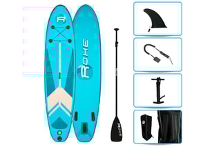 $Paddle gonflable avec accessoires Indiana Blue - Turquoise