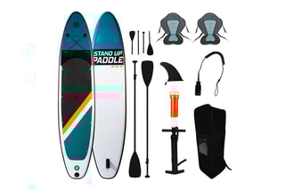 $Pack Stand Up Paddle Two - Blanc et turquoise